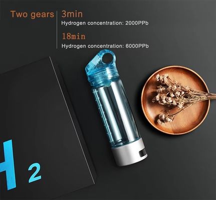 Good price Πιο δημοφιλής φορητός Swift H2O Ionizer μπουκάλι Dupont SPE μεμβράνη υδρογόνο πλούσιο σε ηλεκτρόλυση νερού γεννήτης 325ml 2000ppb σε απευθείας σύνδεση